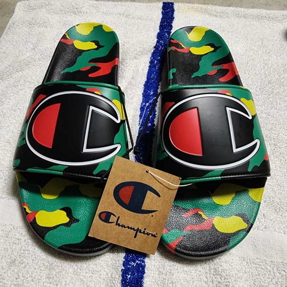 Champion Other - Champion Camo Slide Sandals - Multicolor